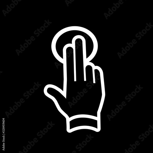 hand gesture icon