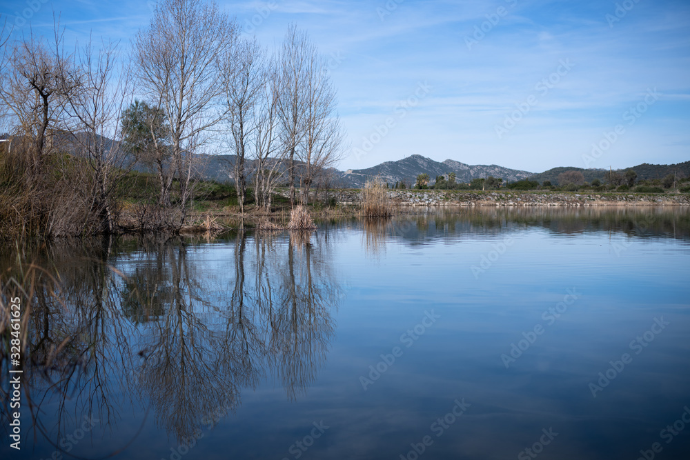 Lac de Padula in Winter, Oletta, Corsica