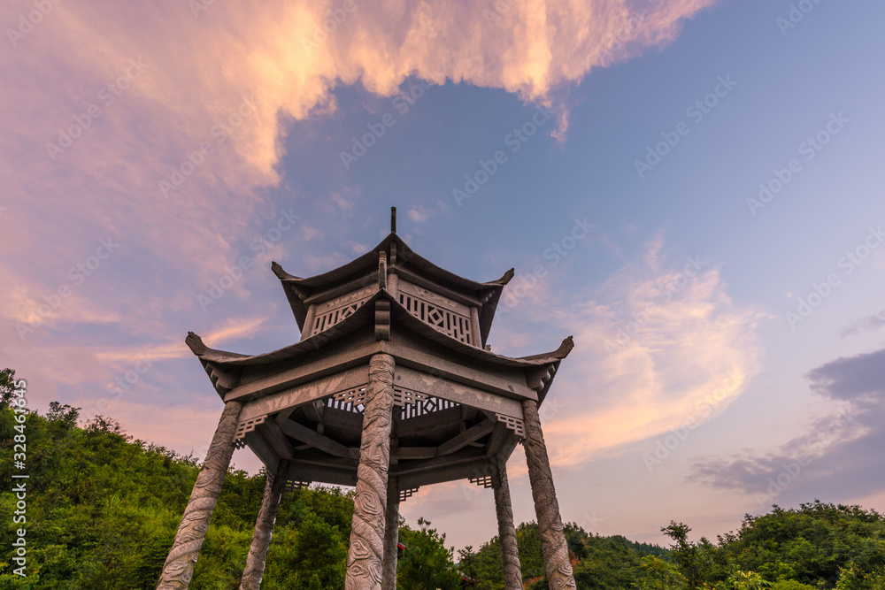 The windmill of electric power production, green energy application, Chinese economy development. The windmill of electric power production, green energy application, Chinese economy development.