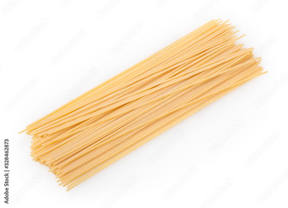 Spaghetti isolated on white background with clipping path Spaghetti isolated on white background with clipping path