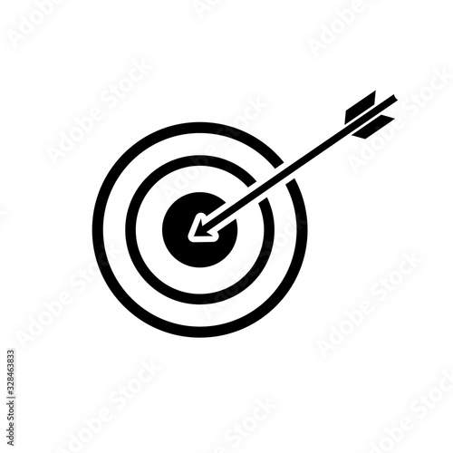target vector soft skills icon photo