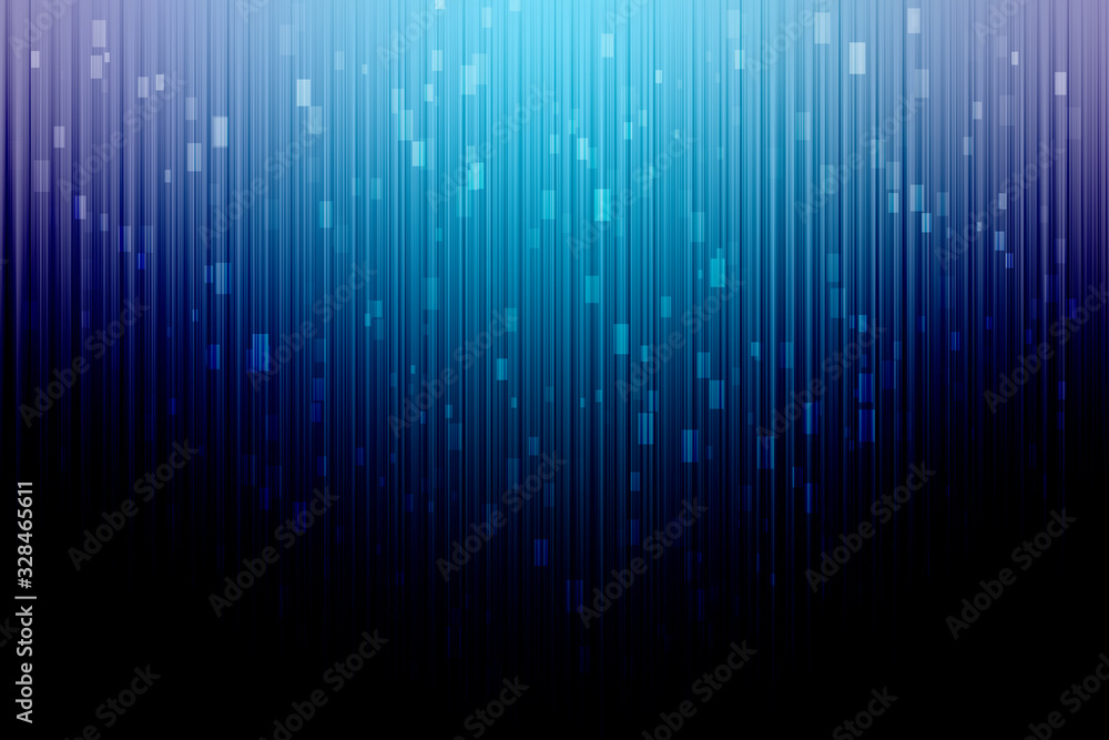 Striped blue background, lighten blue gradient with copy space,