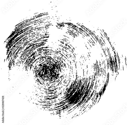 Grunge Circle Round Background