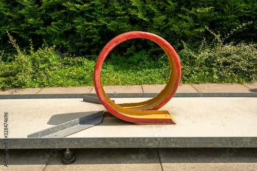 Canvas-taulu a looping of a minigolf track