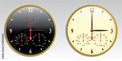 Vintage Multifunction clock.