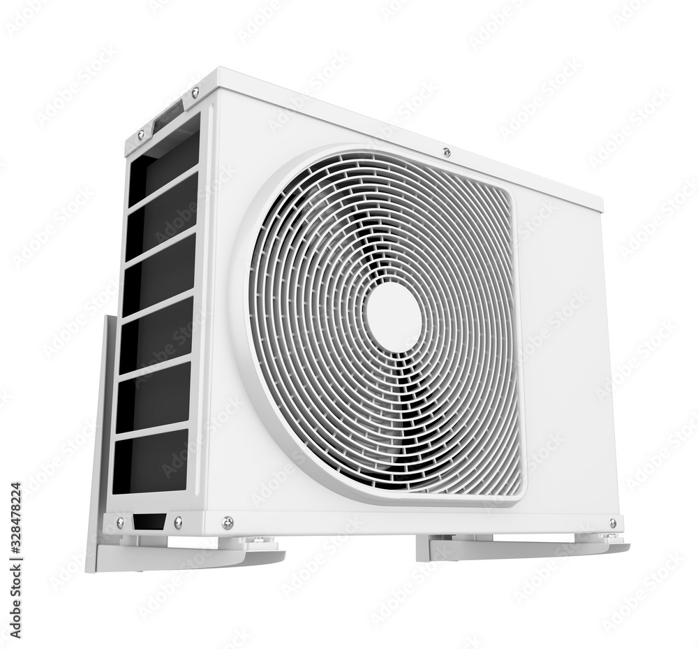 Air Conditioner Outdoor Unit Isolated Air Conditioner Outdoor Unit Isolated