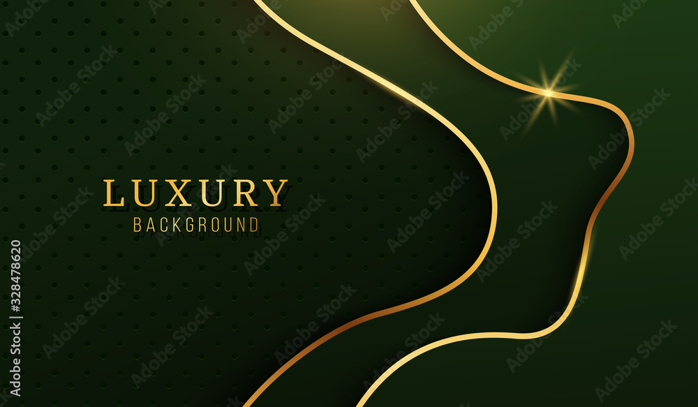 Modern luxury gold background, abstract design elements Stock Vector ...