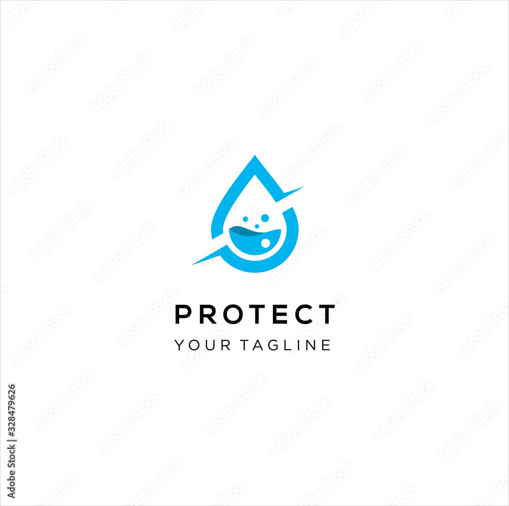 Lab logo drop shape concept logo vector. Lab template. Science lab logo. Beaker Lab round flask with chemical substance inside make Bubbles for logo design. Lab logo drop shape concept logo vector. Lab template. Science lab logo. Beaker Lab round flask with chemical substance inside make Bubbles for logo design.