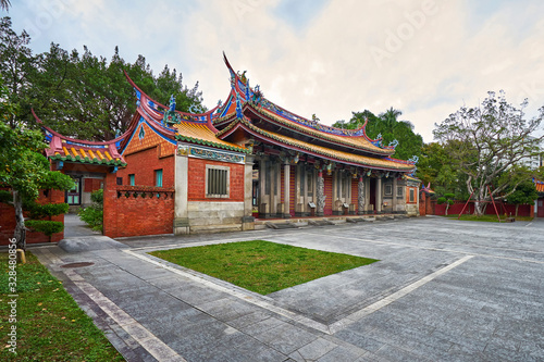 Main gates to the Confucius Temple in Taipei