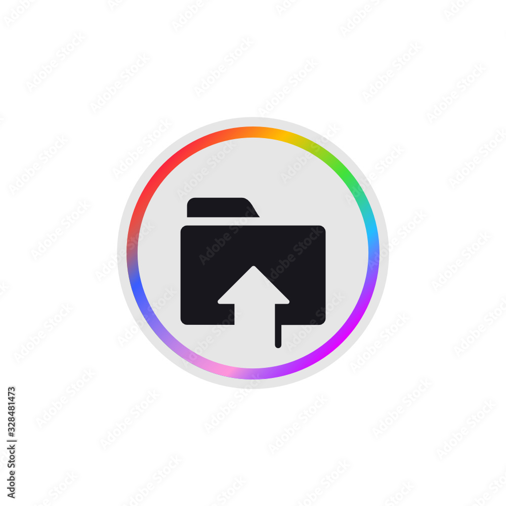 Upload Online - Modern App Button Upload Online - Modern App Button