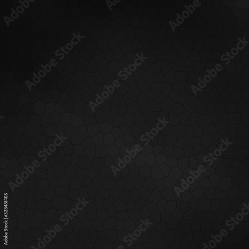 Minimalist mosaic geometric black background