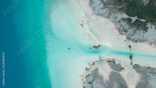 Wallpaper Mural Lagoon of Seven Colors Lake Bacalar in Mexico Torontodigital.ca