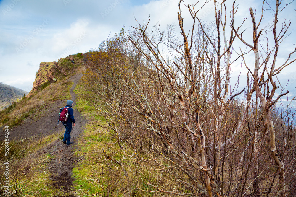 Monte Somma, Naples (Italy) - The trekking route Monte Somma, Naples (Italy) - The trekking route