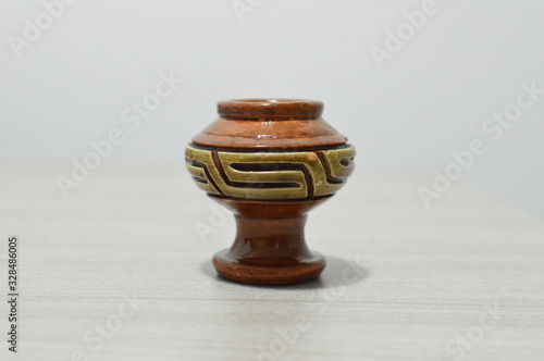 small Marajoara sculpture vase  photo