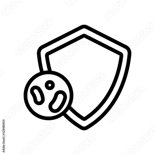 useful probiotic vector icon. Thin line sign. Isolated contour symbol illustration
