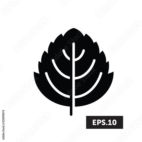 Leaf icon, Leaf sign/symbol vector