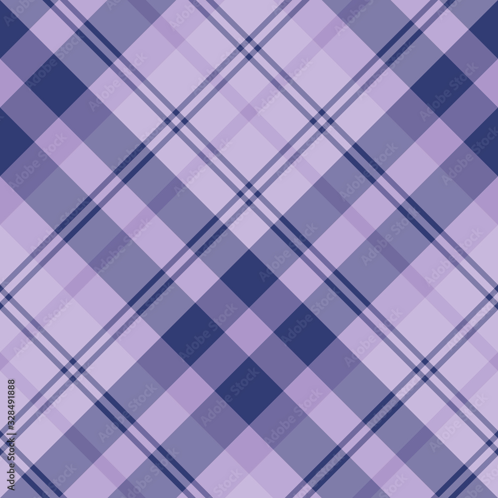 Seamless pattern in marvelous evening light violet and dark blue colors for plaid, fabric, textile, clothes, tablecloth and other things. Vector image. 2 Seamless pattern in marvelous evening light violet and dark blue colors for plaid, fabric, textile, clothes, tablecloth and other things. Vector image. 2