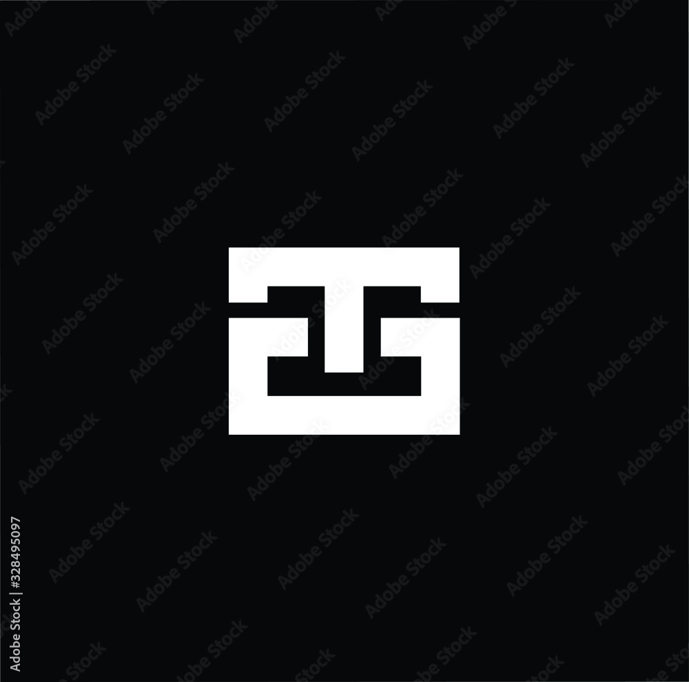 Obraz premium Initial based modern and minimal Logo. TO OT TD DT letter trendy fonts monogram icon symbol. Universal professional elegant luxury alphabet vector design