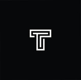 Initial based modern and minimal Logo. T TT letter trendy fonts monogram icon symbol. Universal professional elegant luxury alphabet vector design