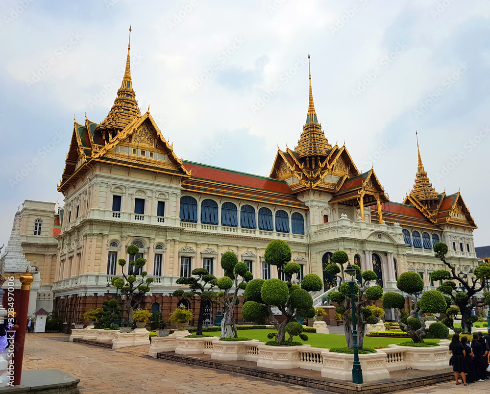 Fototapeta premium Temple of thailand in bangkok province.