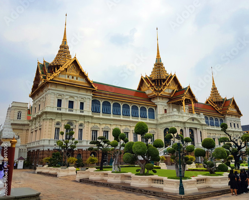 Temple of thailand in bangkok province. © photolia67