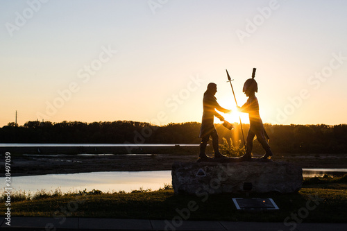 Lewis and Clark statues