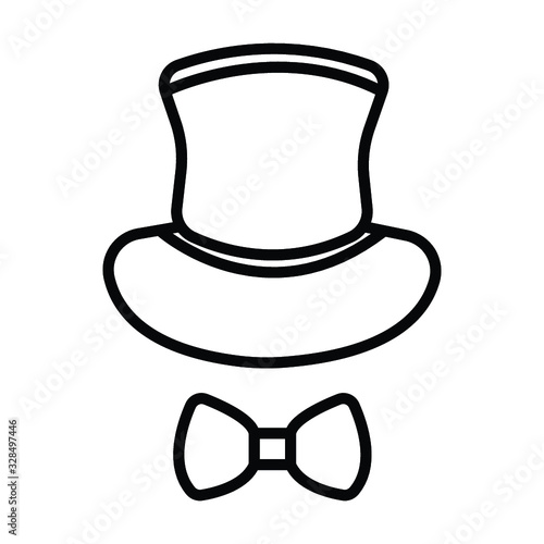 Gentelman like a sir icon vector