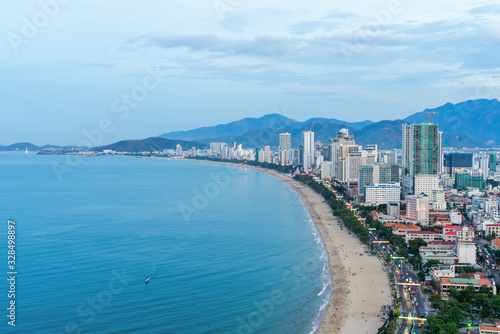 Nha Trang coastal city, with the famous and beautiful beaches and bays in Vietnam © Hanoi Photography