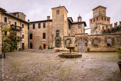 Vigoleno Castle, Vigoleno, Emilia Romagna, Italy photo