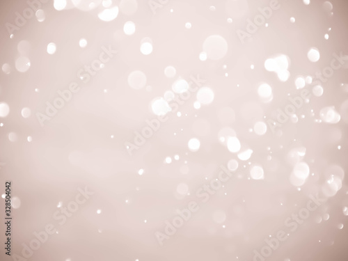 Fototapeta Naklejka Na Ścianę i Meble -  rose gold blur abstract background. bokeh christmas blurred beautiful.