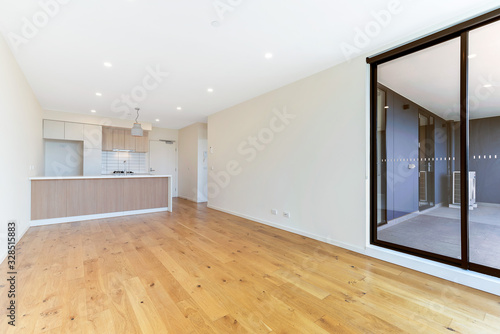 Empty and unfurnished brand new apartment