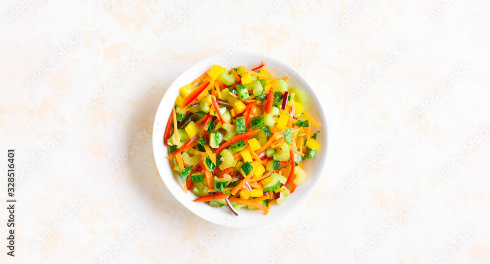 Healthy vegetable salad Healthy vegetable salad