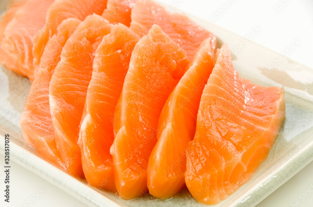 トラウトサーモン刺身