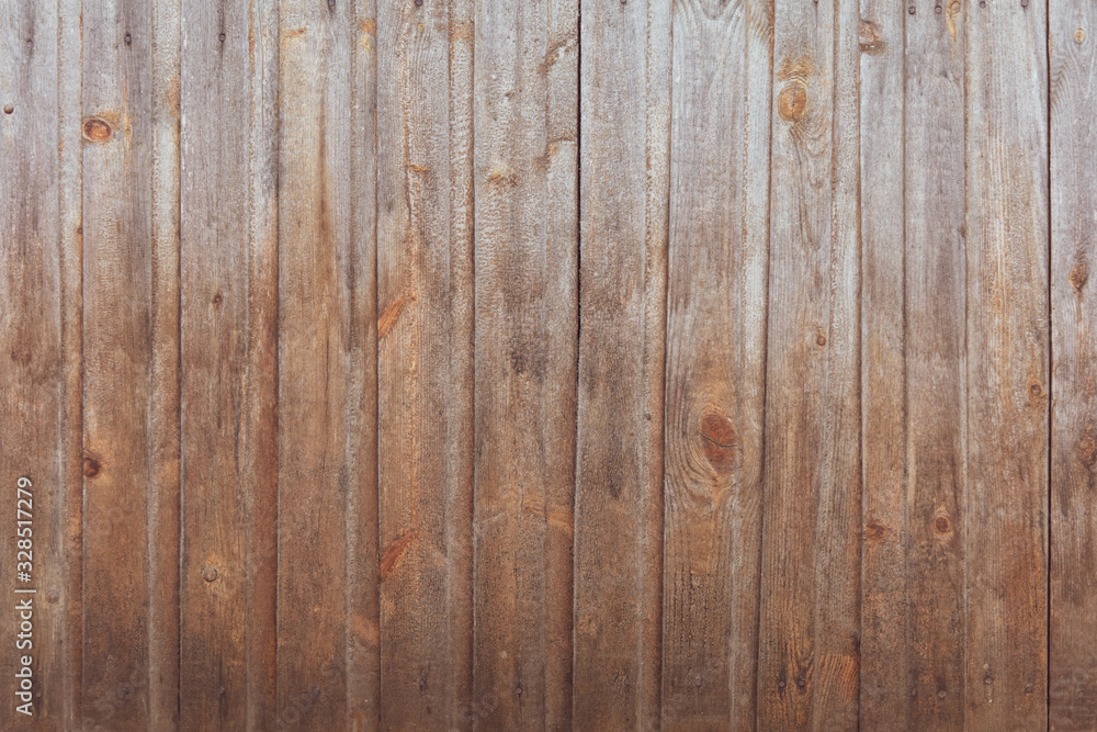 Fototapeta premium Old wooden boards on the fence