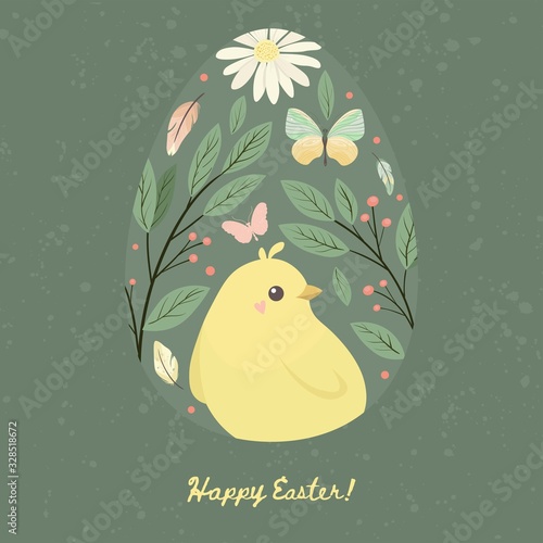 Photography Happy easter design element