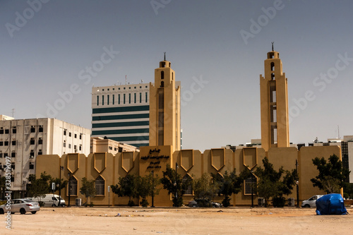 Olaya Computer Market Mosque, Riyadh, Saudi Arabia photo