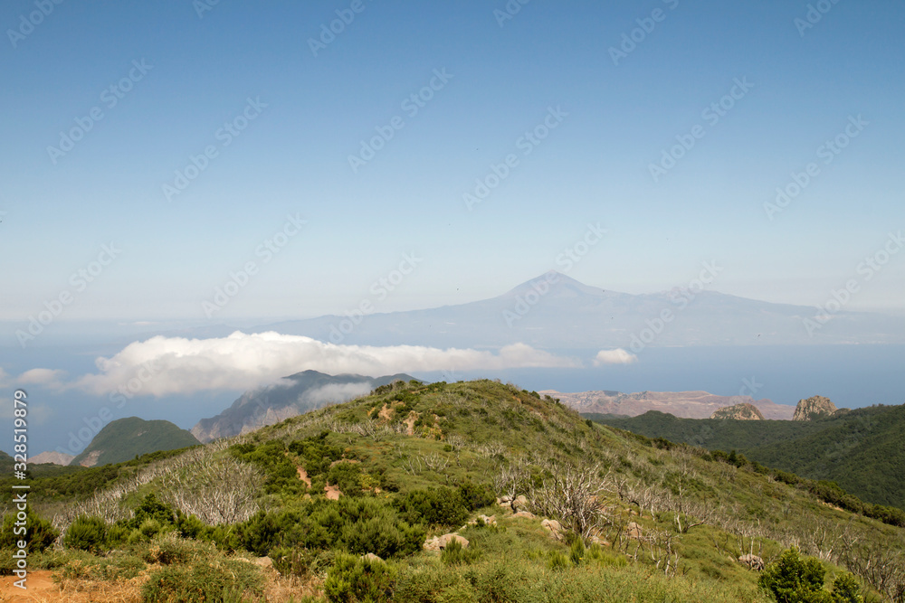 Mount Teide seen from La Gomera