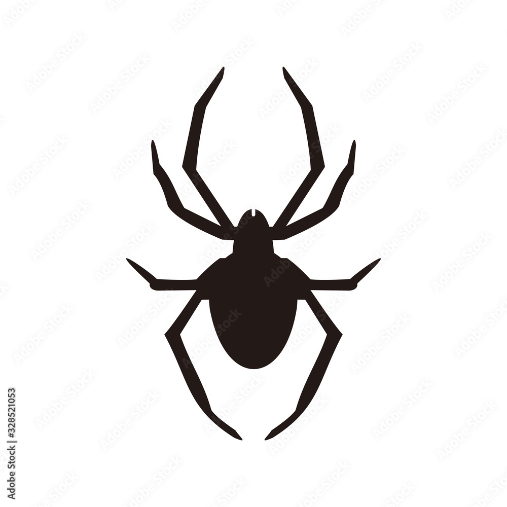 Spider vector icon illustration sign Spider vector icon illustration sign