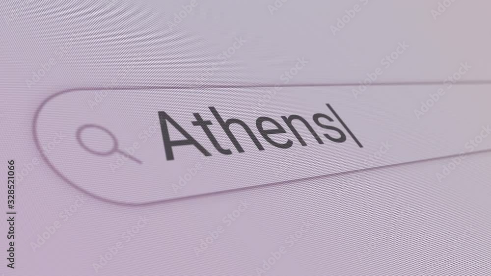 Athens Search Bar Close Up Single Line Typing Text Box Layout Web Database Browser Engine Concept Athens Search Bar Close Up Single Line Typing Text Box Layout Web Database Browser Engine Concept