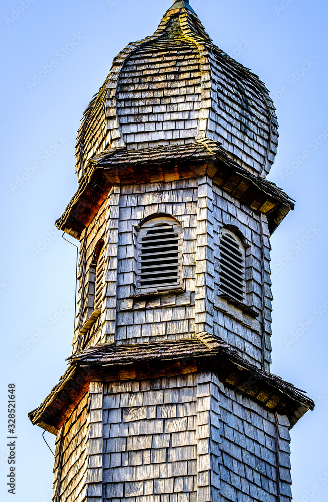 Naklejka premium typical bavarian church
