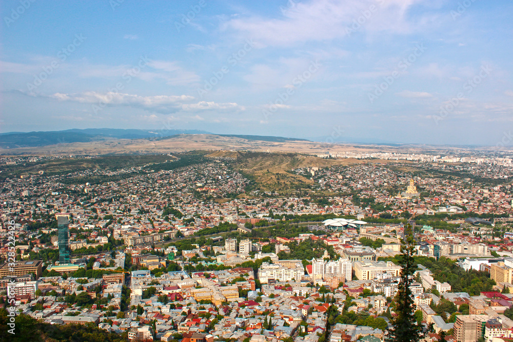 tbilisi from above