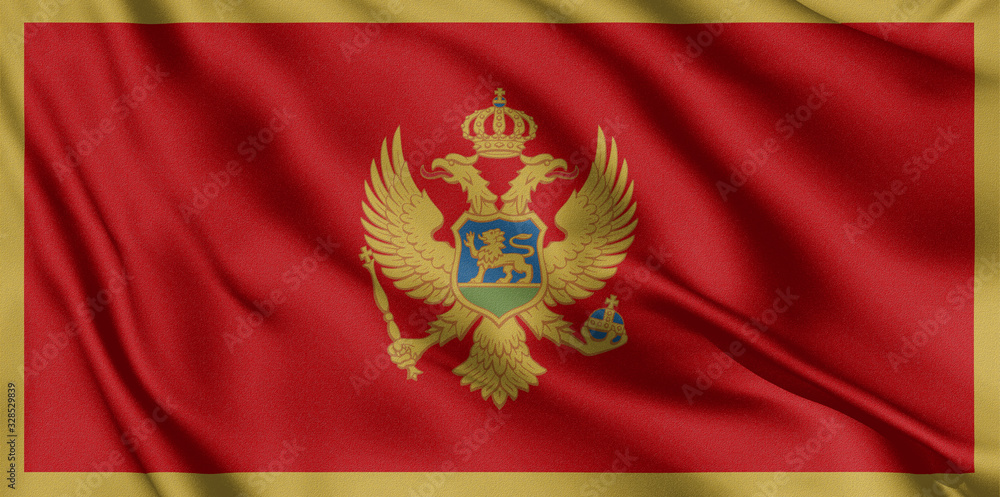 Waving color flag. Silk texure. 3d illustration. Waving color flag. Silk texure. 3d illustration.