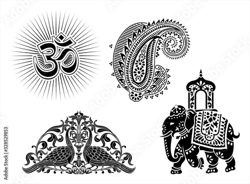 Hindu icons , cultural heritage , India , Asia	