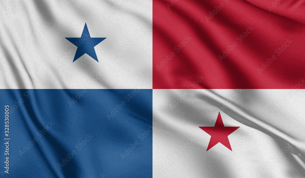 Waving color flag. Silk texure. 3d illustration. Waving color flag. Silk texure. 3d illustration.