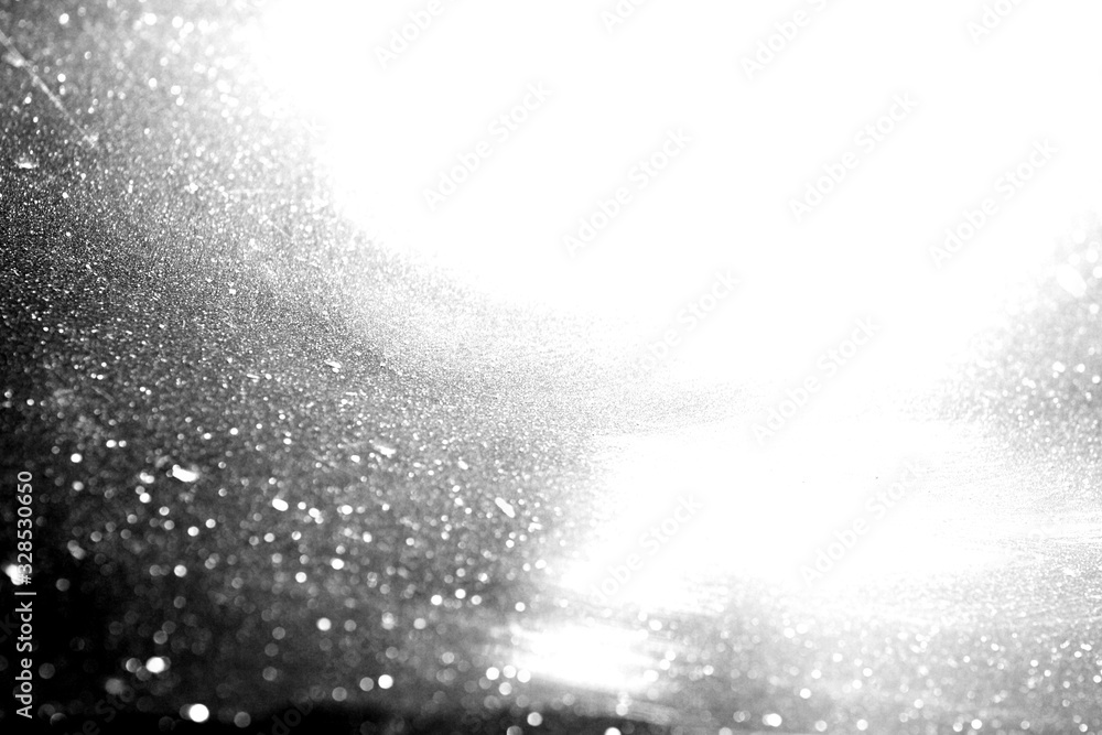 abstract black and white  background retro bokeh