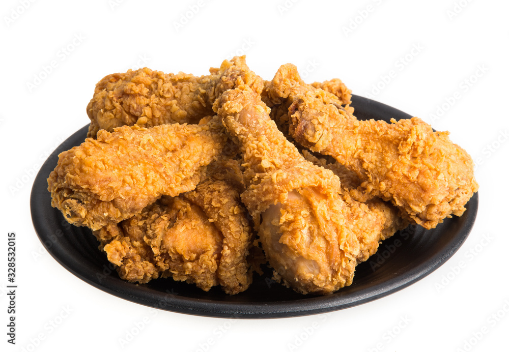 plate of fried chicken