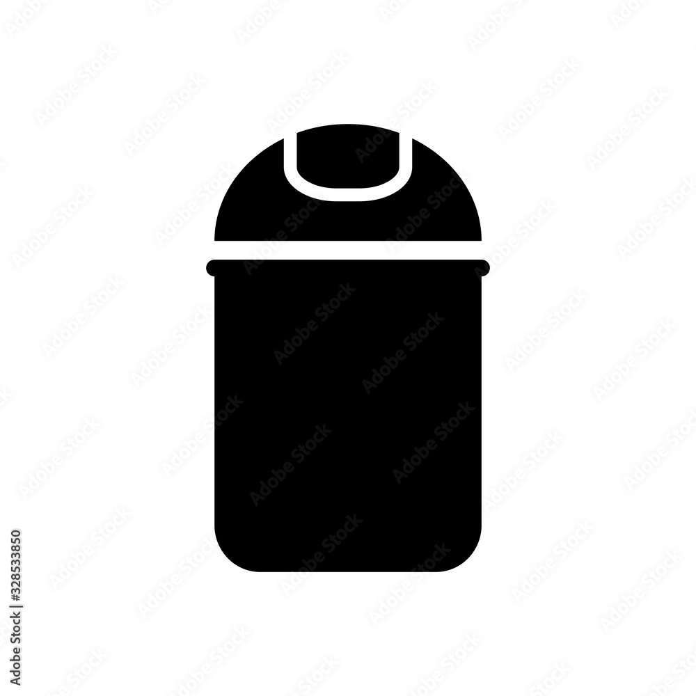 trash can icon vector template trash can icon vector template
