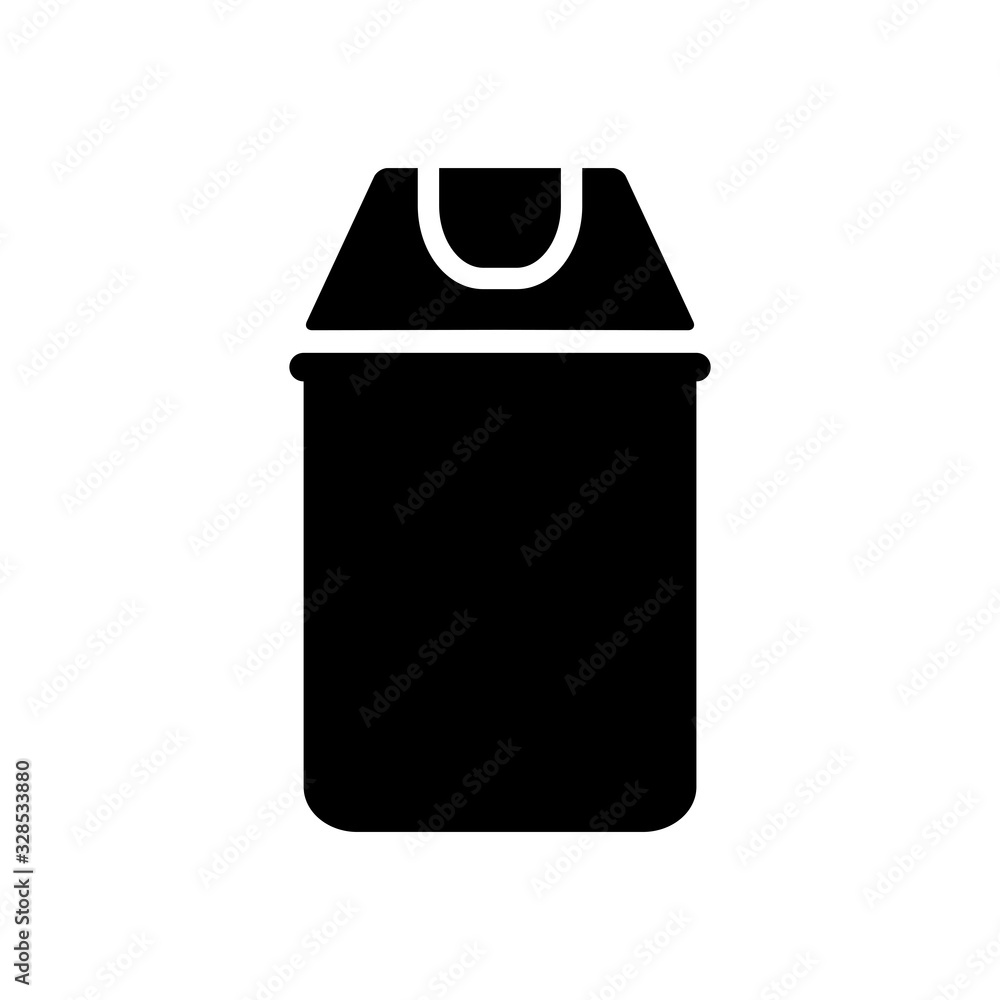 trash can icon vector template trash can icon vector template
