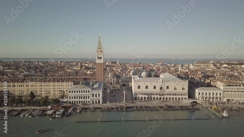 Venice, Italy. View of St. Mark's square and Doge's Palace