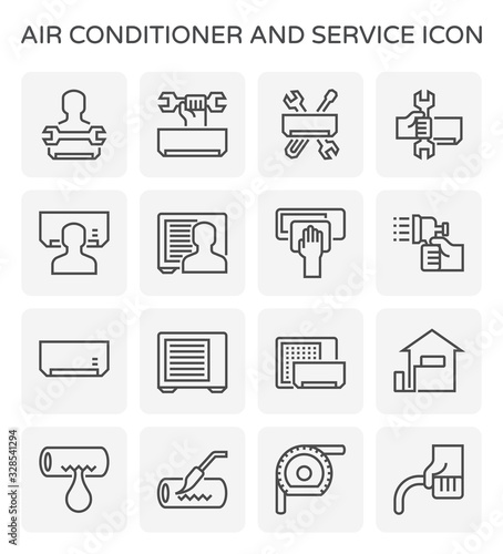 Air conditioner icon